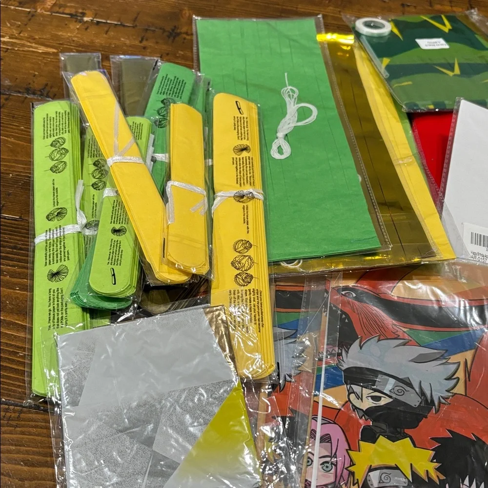 Colorful Party Supplies Set